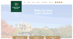 Desktop Screenshot of heritagesquarephx.org