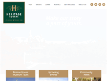 Tablet Screenshot of heritagesquarephx.org